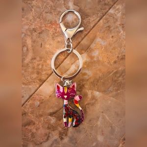 💥SALE💥Fancy Kitty Keychain New